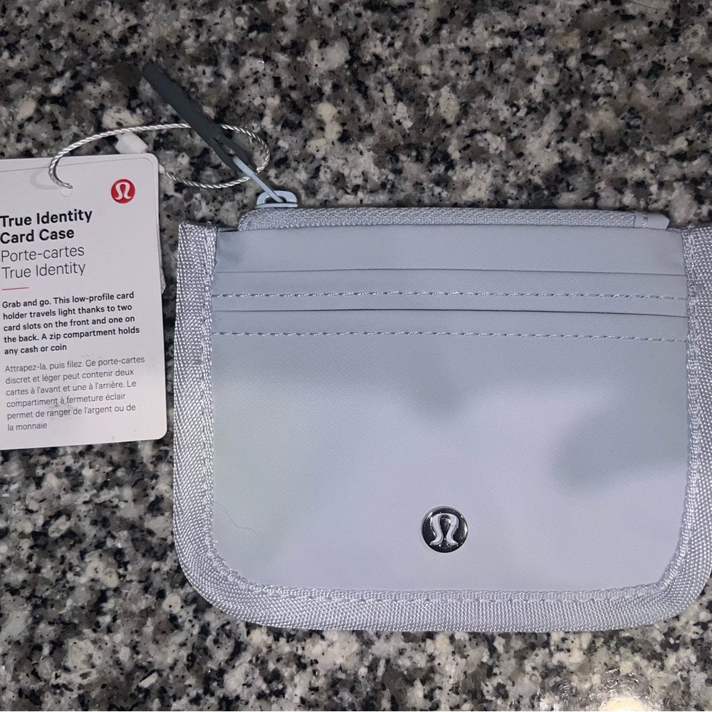 Lululemon True Identity Card Case Starch Blue